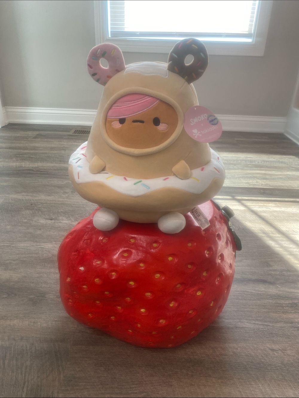 NWT SMOKO TOKIDOKI donut plushie